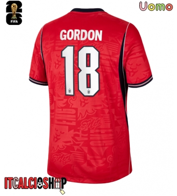 Inghilterra Anthony Gordon #18 Seconda Maglia Mondiali 2026 Manica Corta